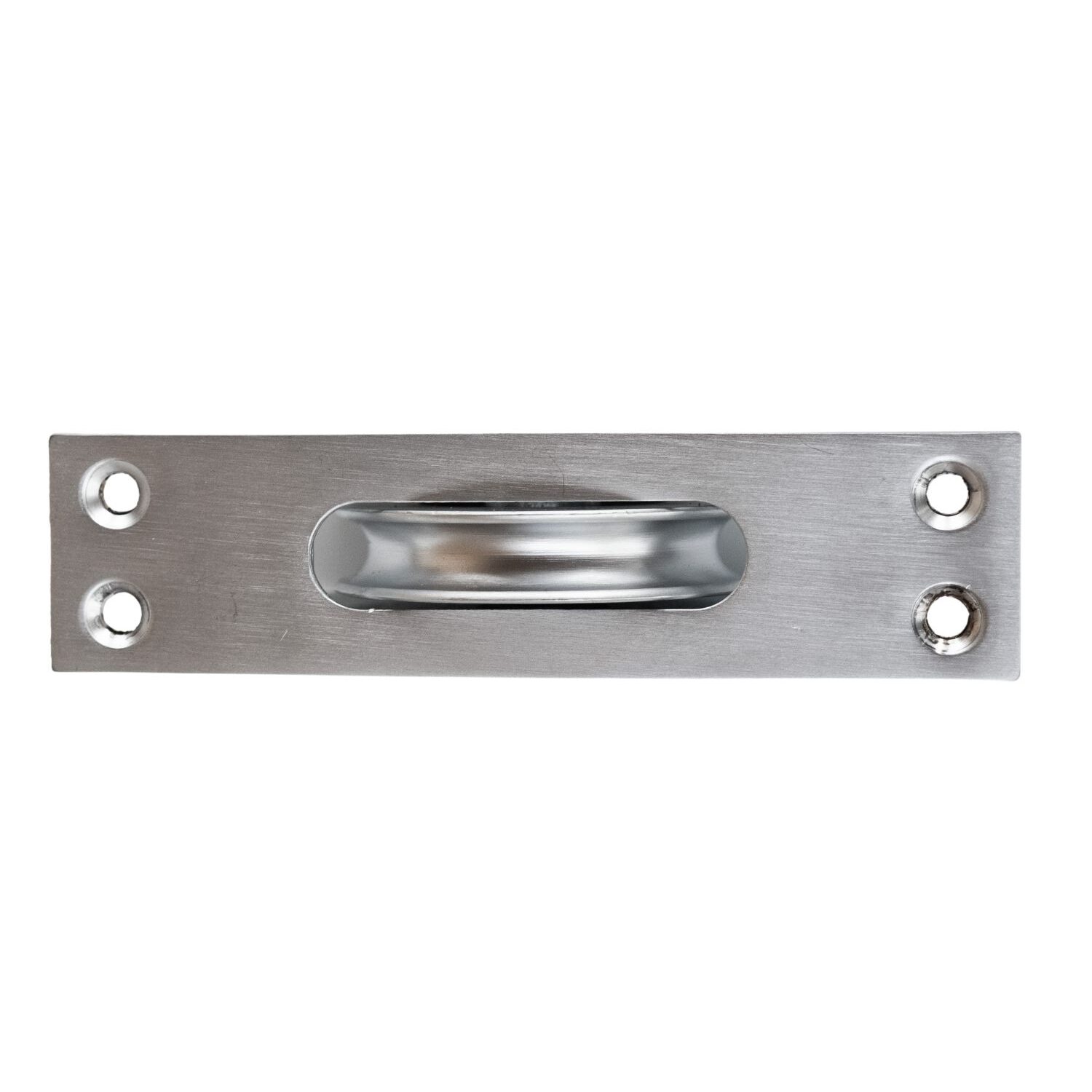 2" Sash Pulley Satin Chrome