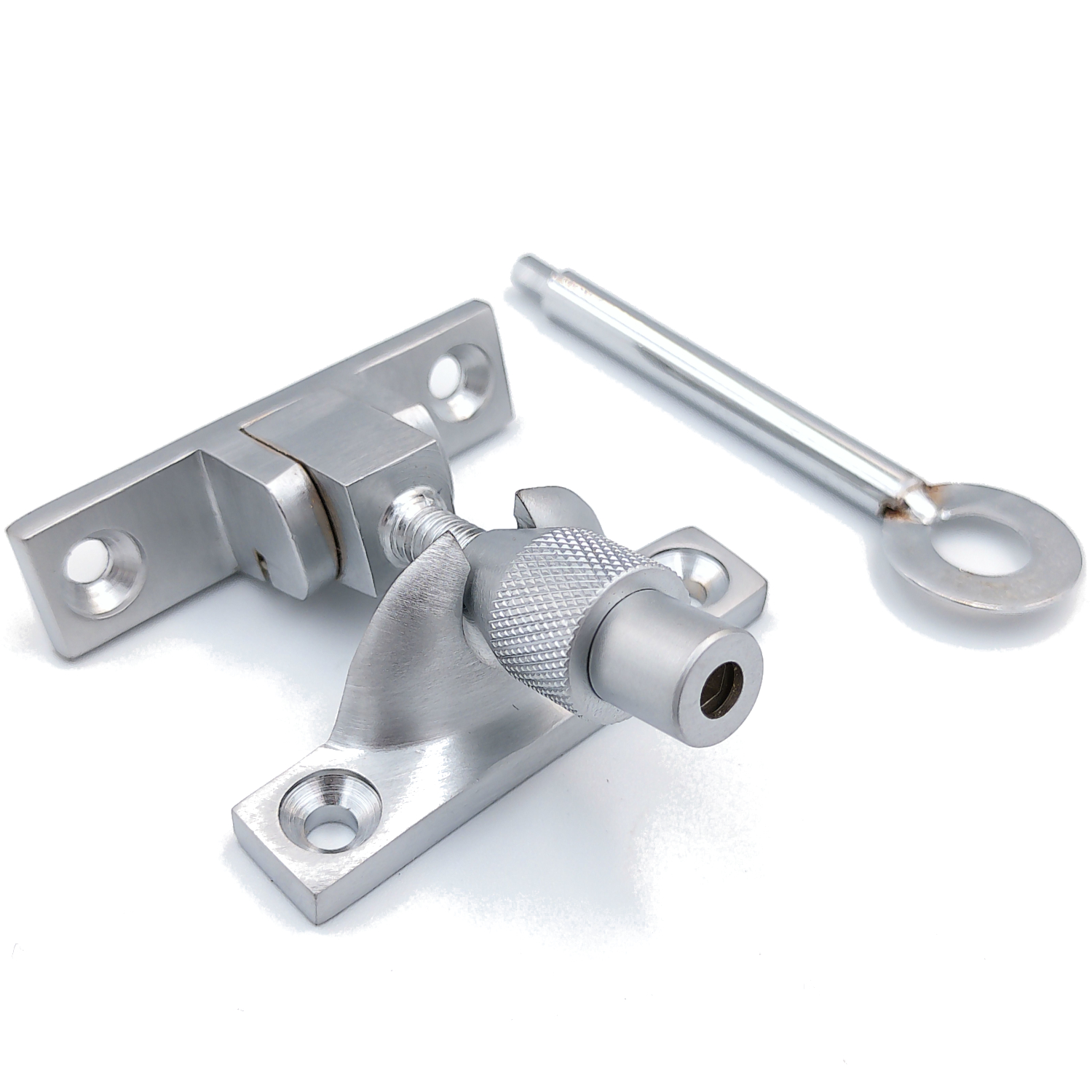 Brighton Fastener Small – Satin Chrome – Locking