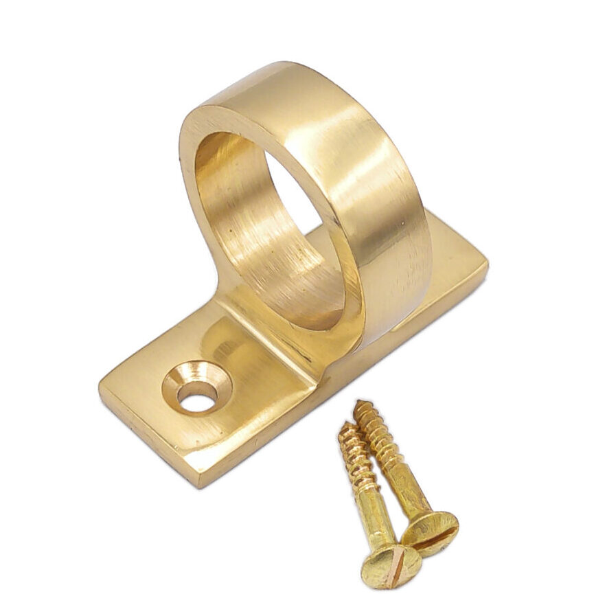 Sash Eye Polished Brass