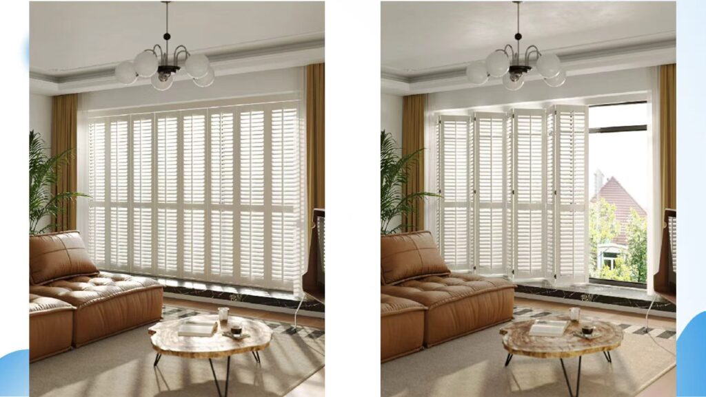 Wooden shutters