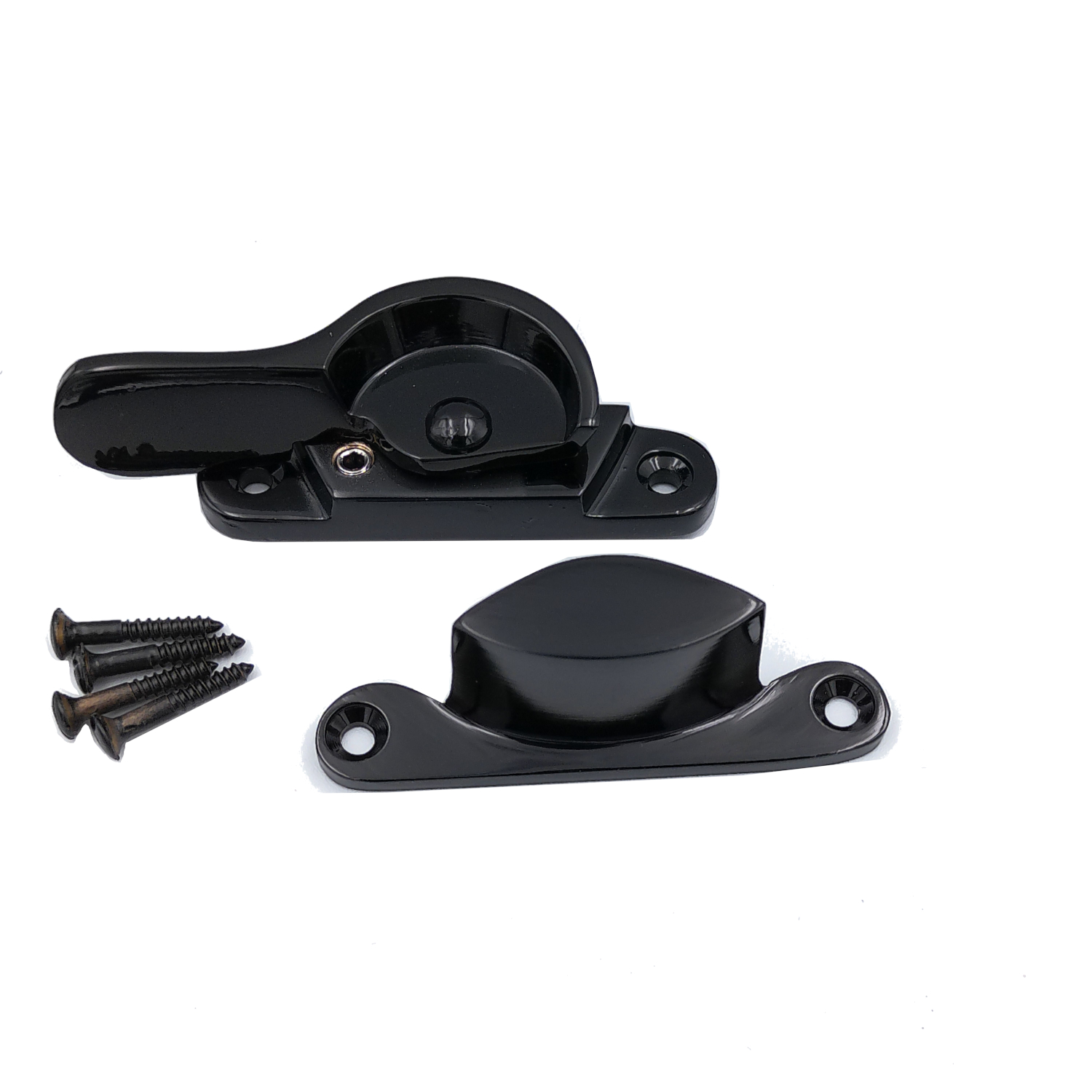 Fitch Fastener Polished Black - Non-Locking