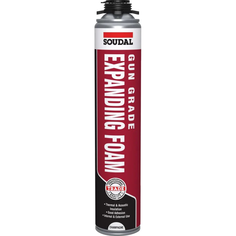 Expanding Foam Soudal Gun Grade - 750ml