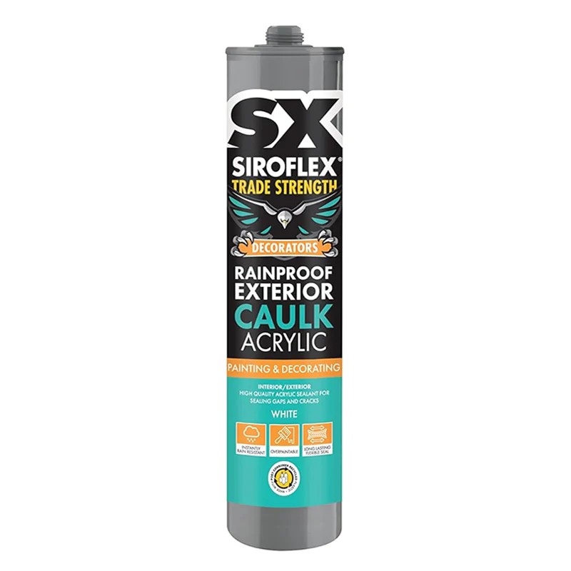 Siroflex Rainproof Exterior Caulk - White
